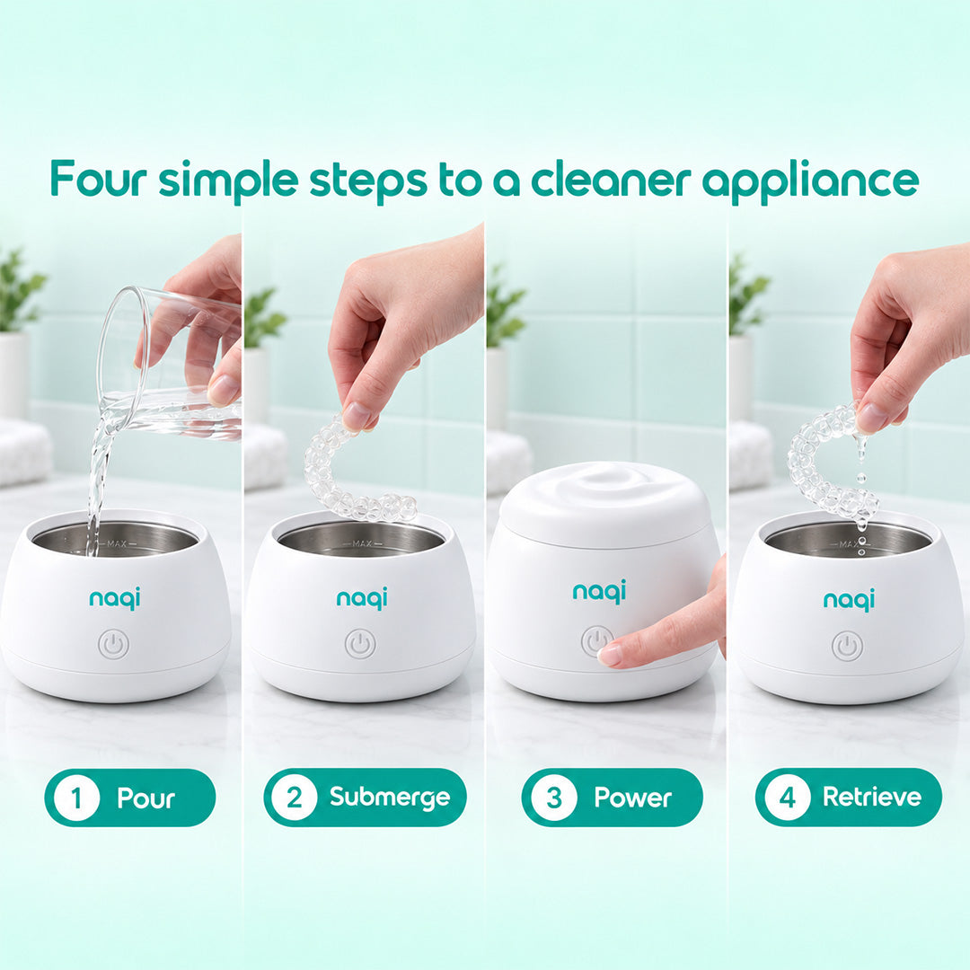 Naqi - Dental Retainer Cleaner Pod